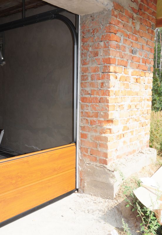 Garage Door Seal Installation detail