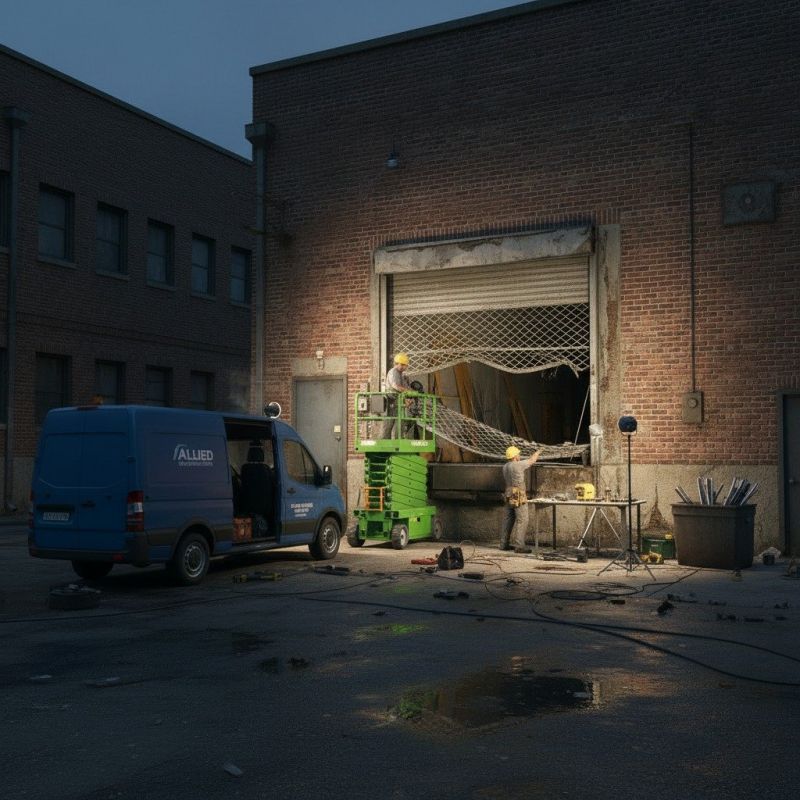 Roll Up Door Repair detail