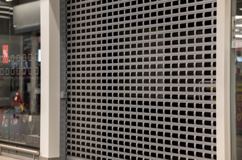 Rolling Grille Installation detail