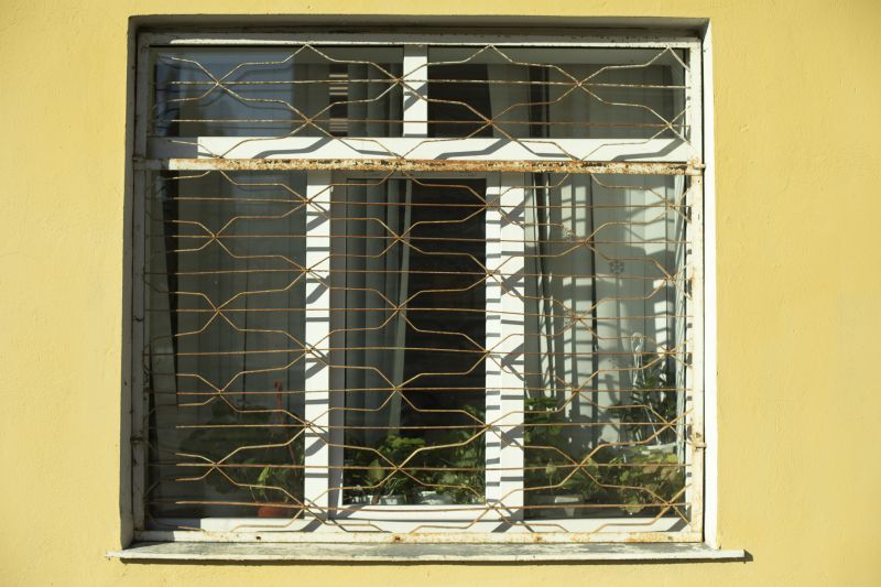 Security Grille Installation detail